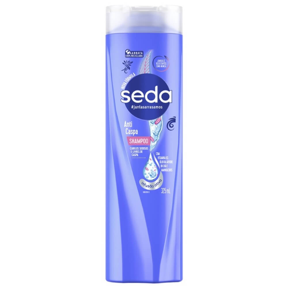 Kit 6 Shampoo Seda Prebióticos + Biotina Força e Crescimento 425ml