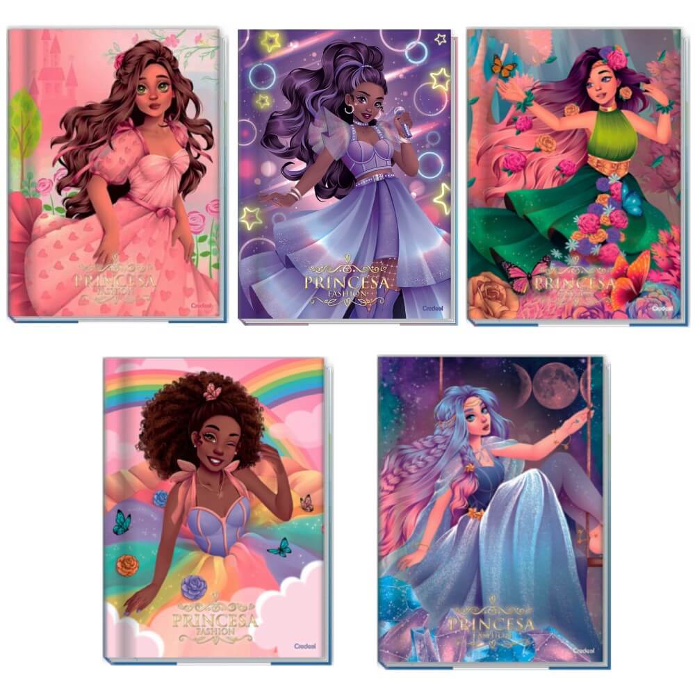 caderno-credeal-princesa-fashion-1-materia-capa-dura-costurado-80-folhas-sortido-282496-5