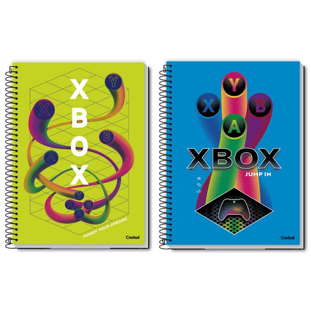 caderno-credeal-xbox-12-materais-capa-dura-espiral-192-folhas-sortido-280768-5