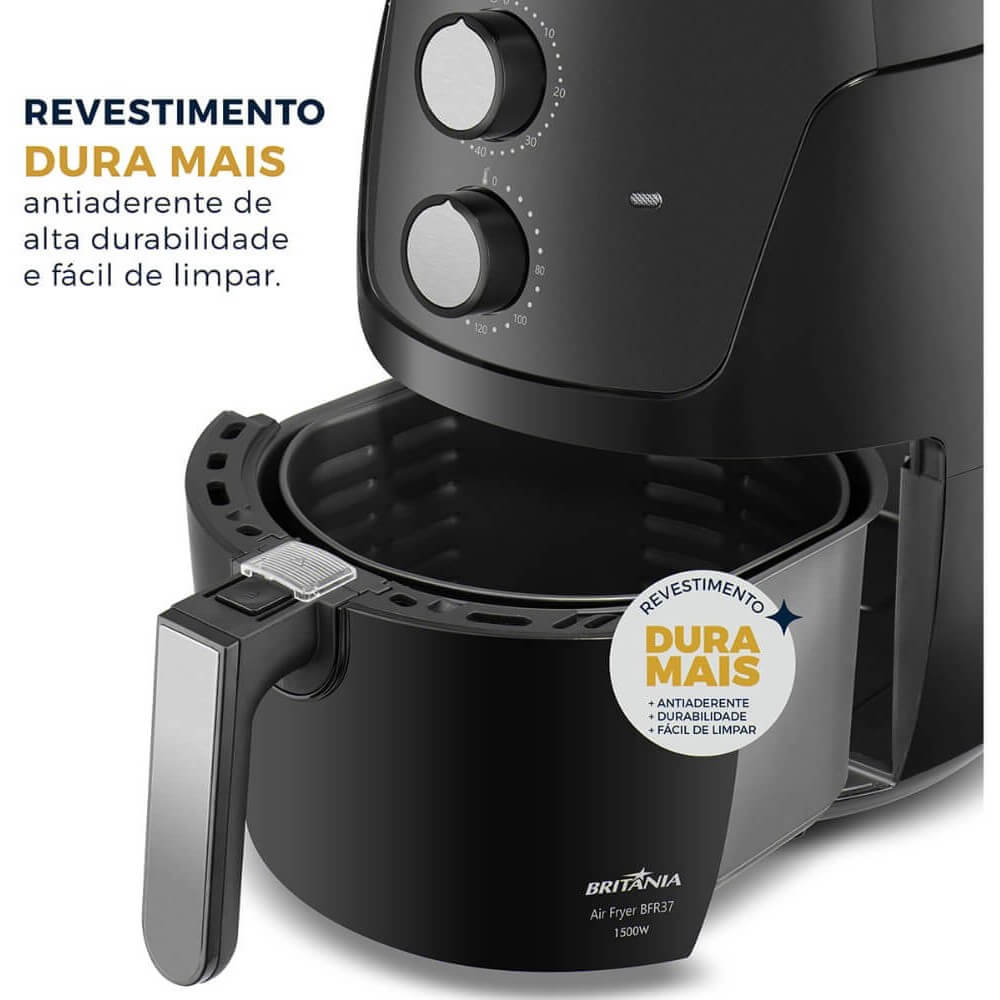 fritadeira-air-fryer-britania-brf37-1500w-42-litros-preto-127v-brf37-4