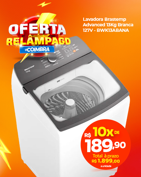 Lavadora Brastemp 13