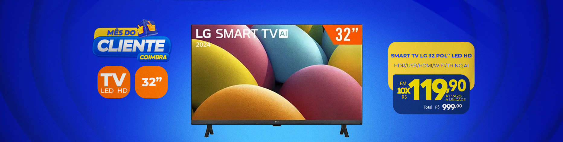 Smart tv LG 32